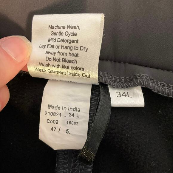 Piper by Smartpack Gray Softshell Full Seat Equestrian Riding Pants Size 34L - Picture 5 of 8